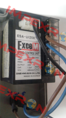 ESA - UI25X S/N: AB6Q027 Excem