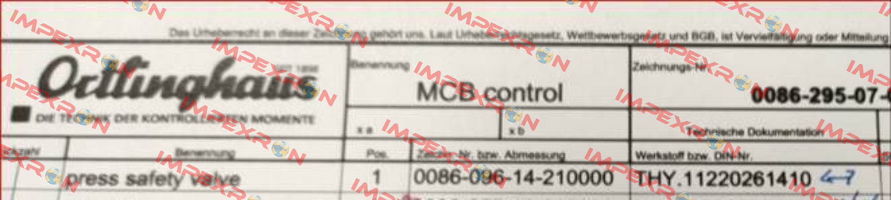 0086-096-14-210000 Ortlinghaus