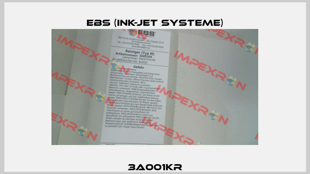 3A001KR EBS (Ink-Jet Systeme)