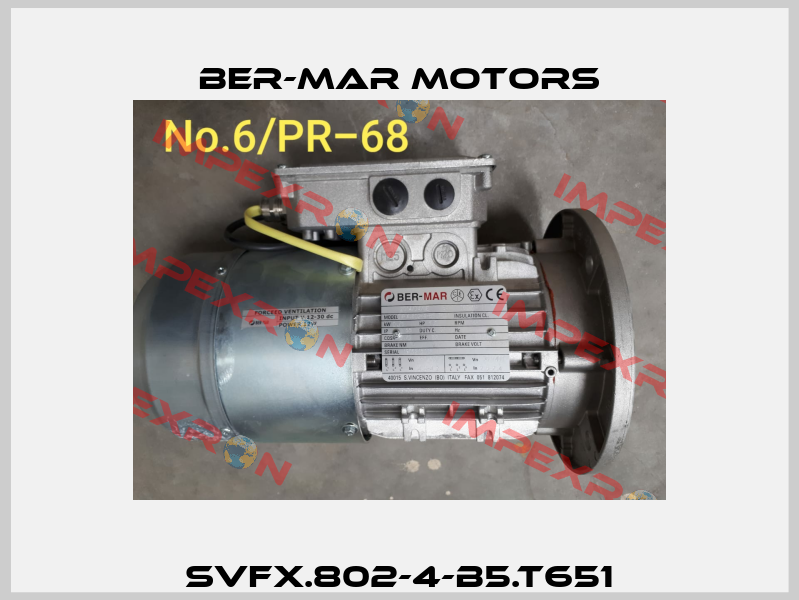 SVFX.802-4-B5.T651 Ber-Mar Motors