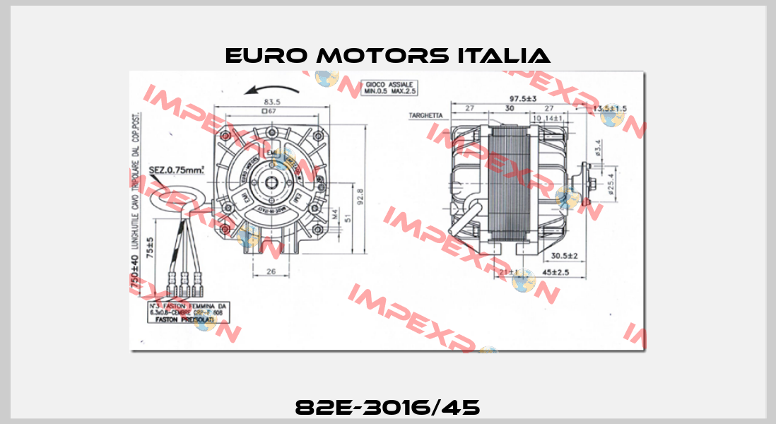 82E-3016/45 Euro Motors Italia