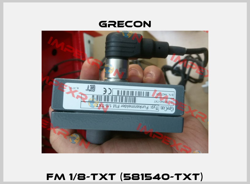FM 1/8-TXT (581540-TXT) Grecon