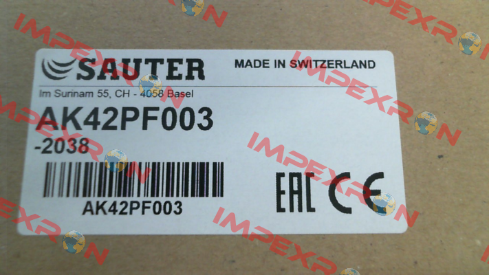 AK42PF003 Sauter