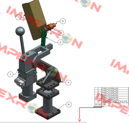 Sensor for Piston VG 40 Z A10 T12  Tünkers