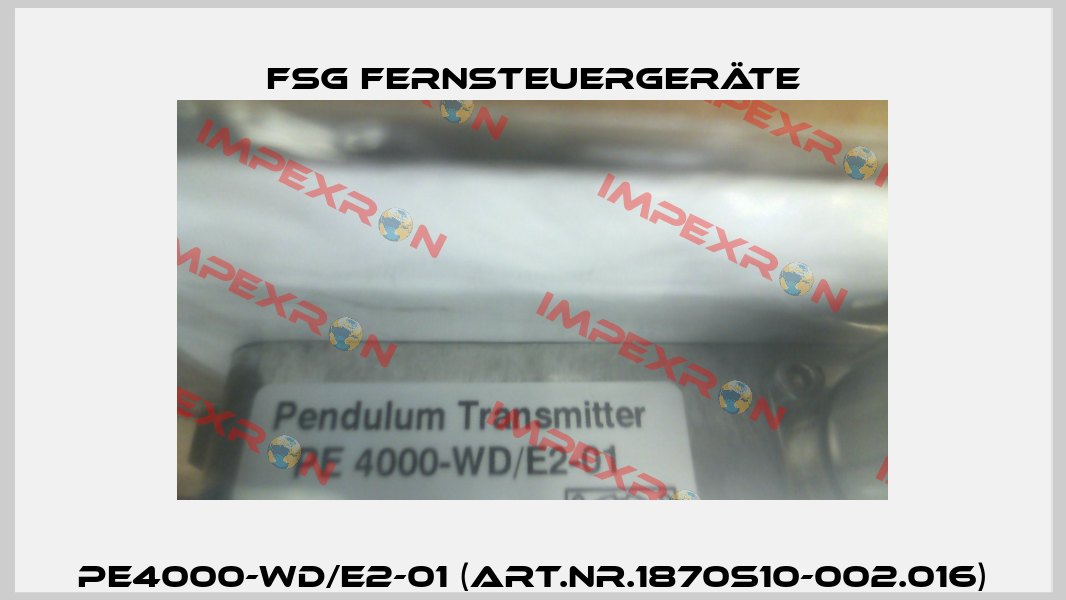 PE4000-WD/E2-01 (Art.Nr.1870S10-002.016) FSG Fernsteuergeräte