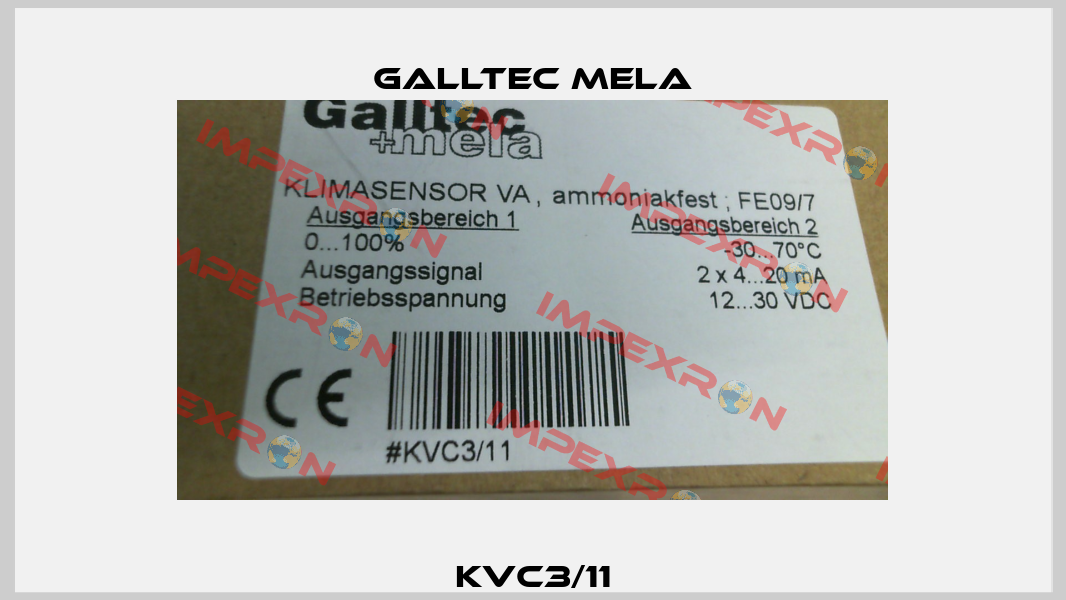 KVC3/11 Galltec Mela