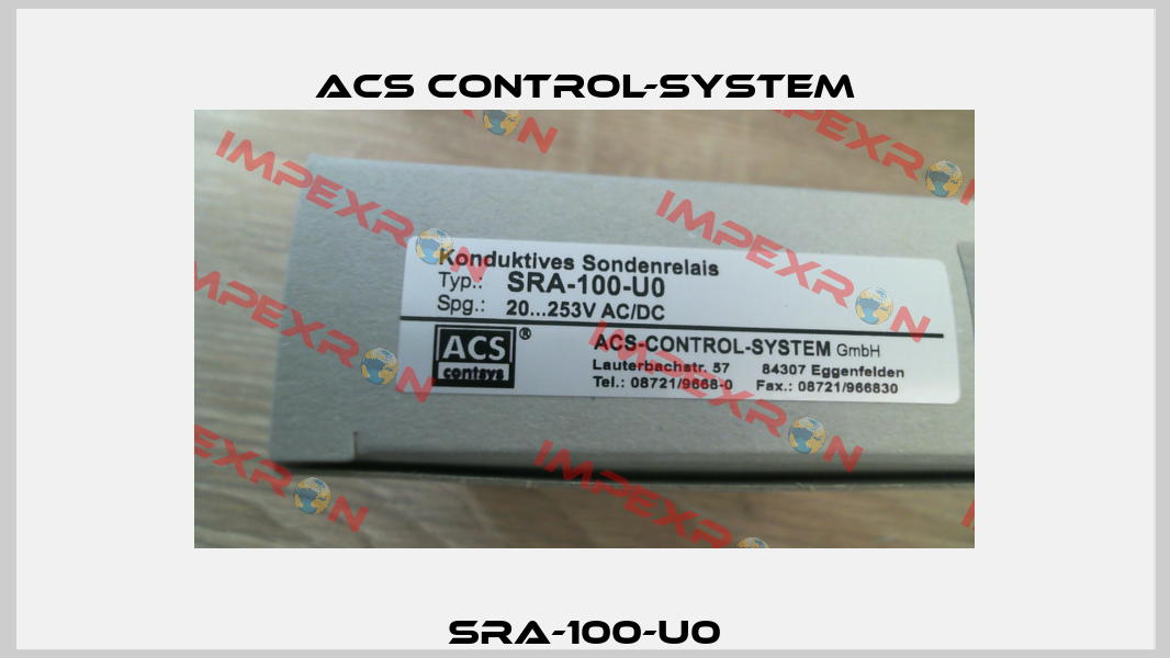 SRA-100-U0 Acs Control-System