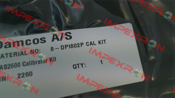 8-DPI802P CAL KIT Damcos