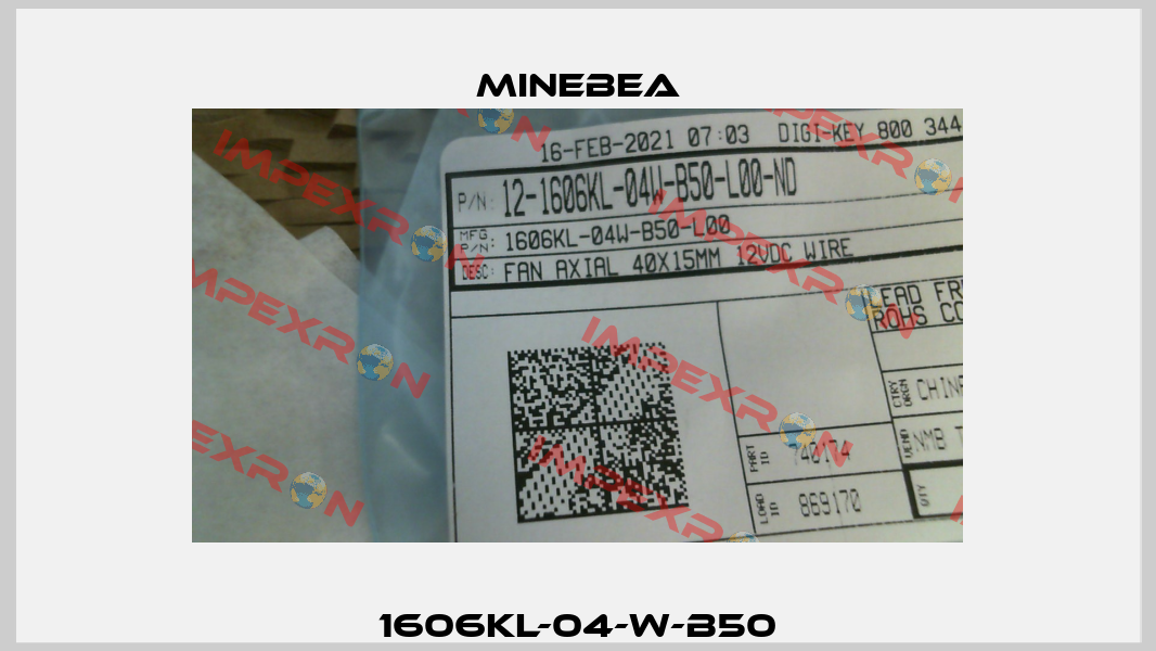 1606KL-04-W-B50 Minebea