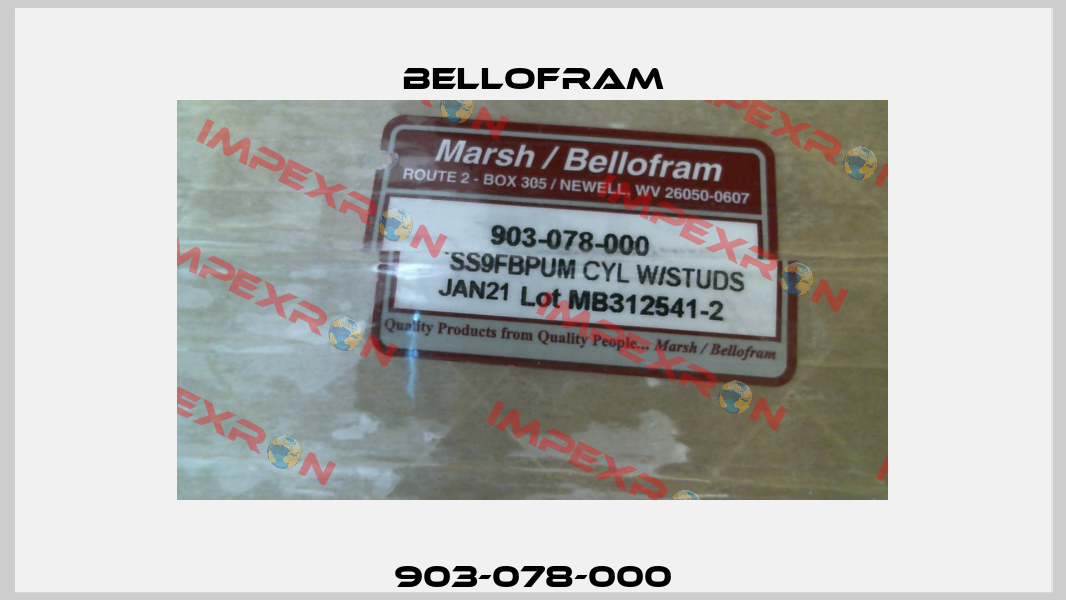 903-078-000 Bellofram