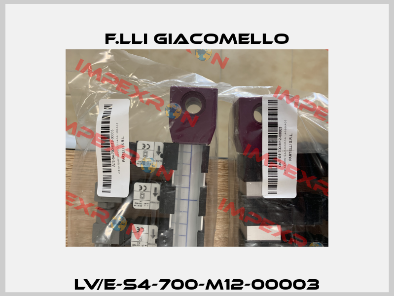 LV/E-S4-700-M12-00003 F.lli Giacomello