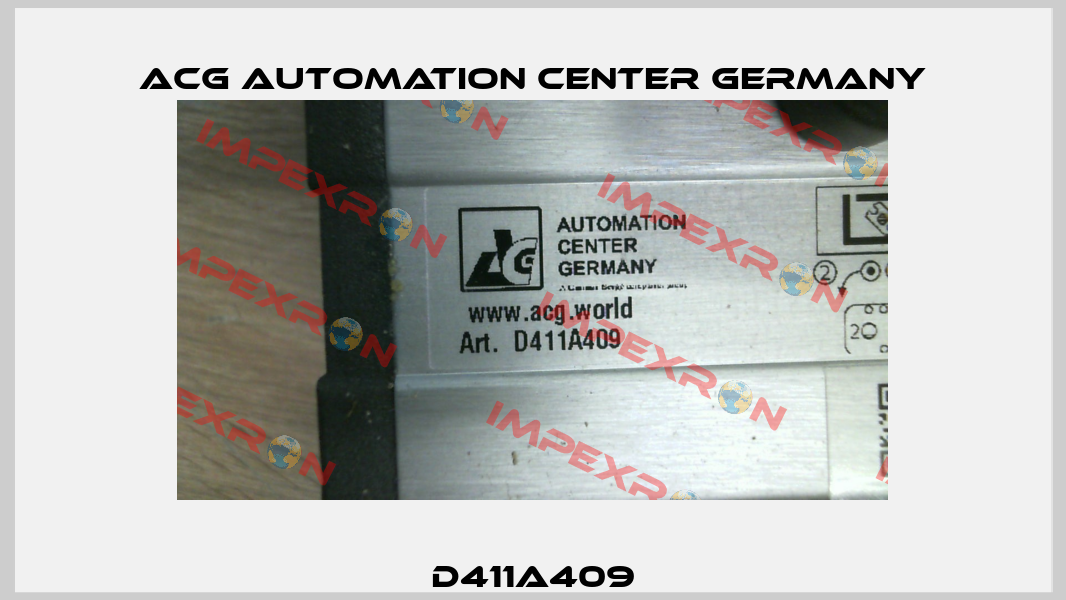 D411A409 ACG Automation Center Germany