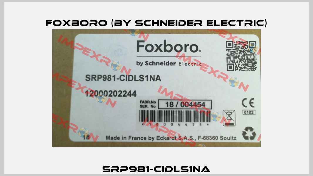 SRP981-CIDLS1NA Foxboro (by Schneider Electric)