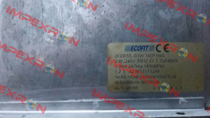 2GDF55-03W 160*160L Ecofit