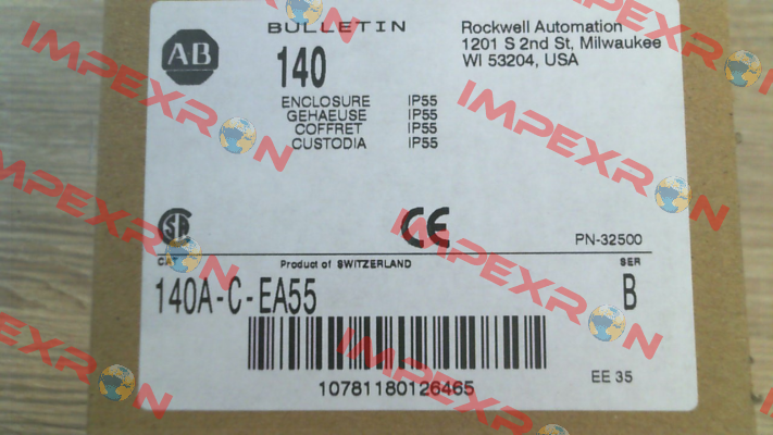 140A-C-EA55 Allen Bradley (Rockwell)