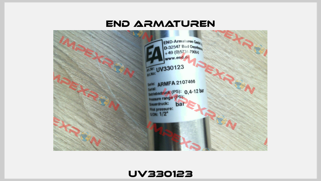 UV330123 End Armaturen