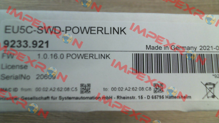 EU5C-SWD-POWERLINK Hilscher