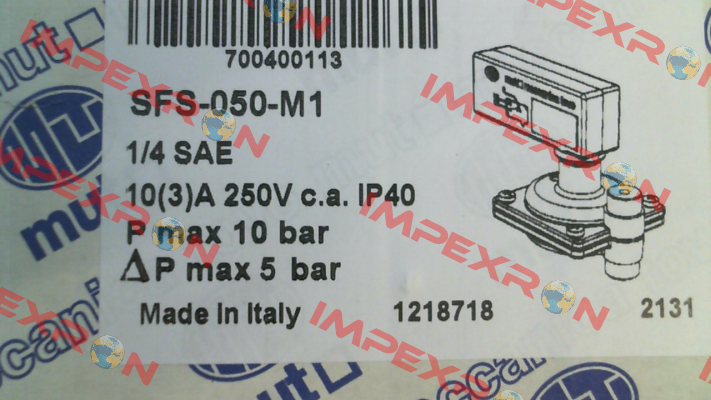 7.004.00113 Mut Meccanica Tovo SpA