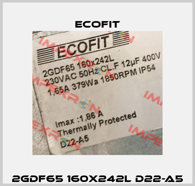 2GDF65 160x242L D22-A5 Ecofit