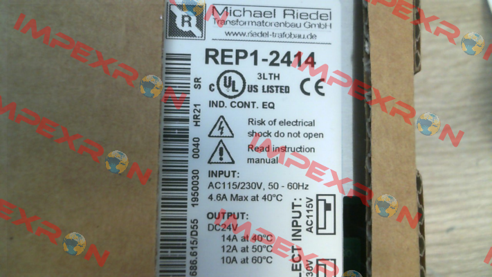 REP1-2414 336W 1ph / 0540-00128024 Michael Riedel Transformatorenbau