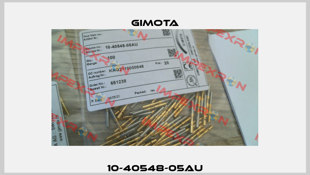 10-40548-05AU GIMOTA