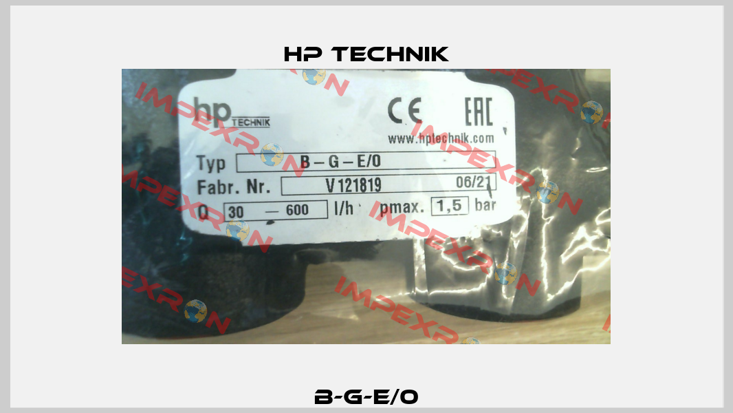 B-G-E/0 HP Technik