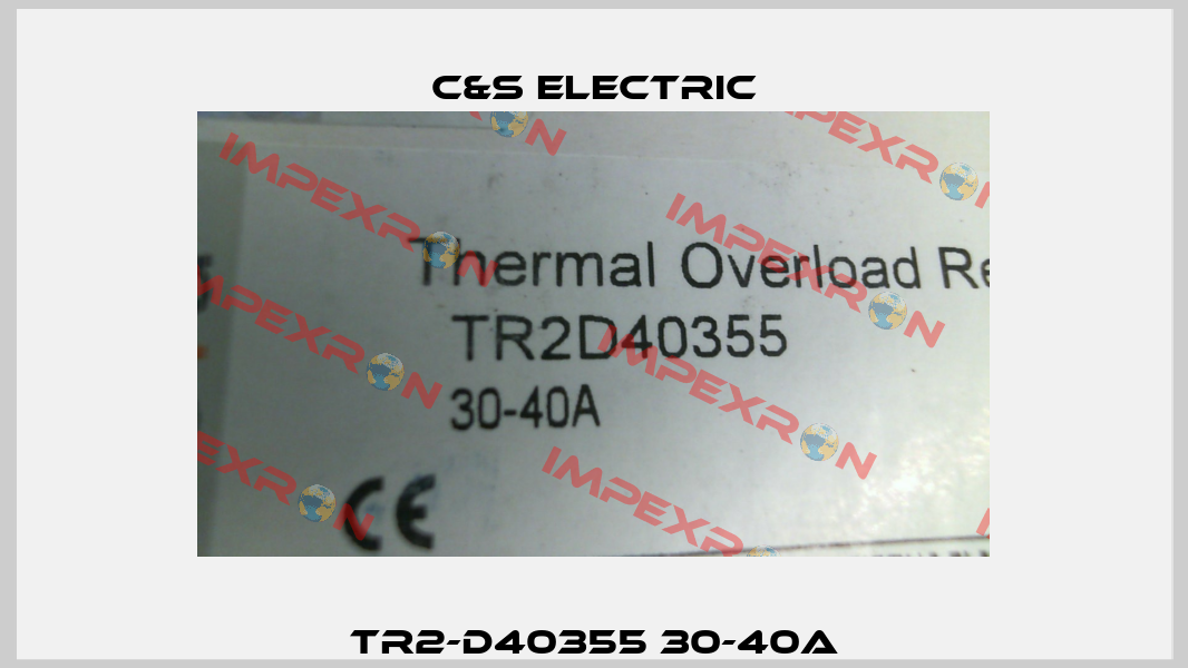 TR2-D40355 30-40A C&S ELECTRIC