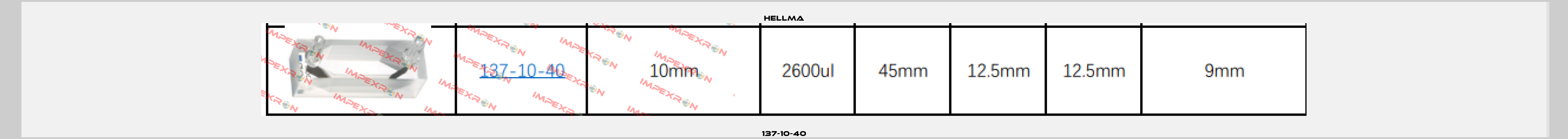 137-10-40 Hellma