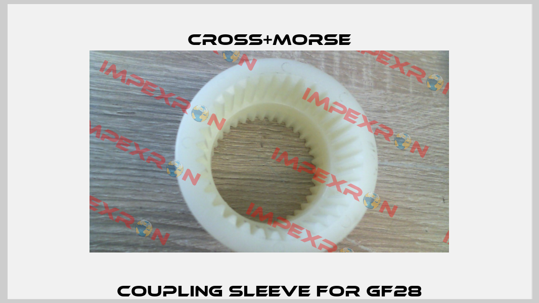 Coupling sleeve for GF28 Cross+Morse