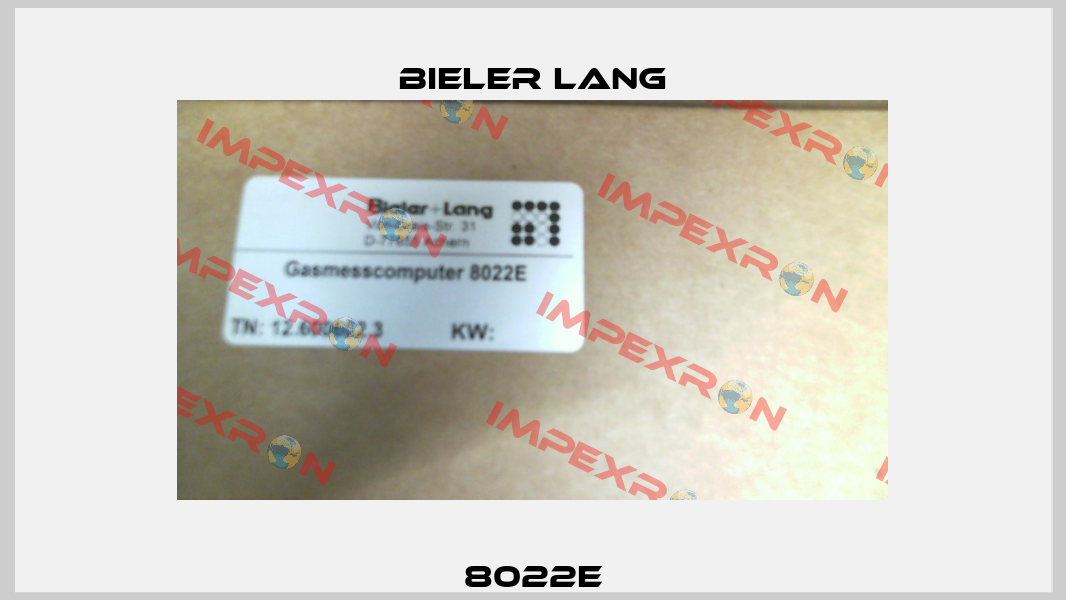 8022E Bieler Lang
