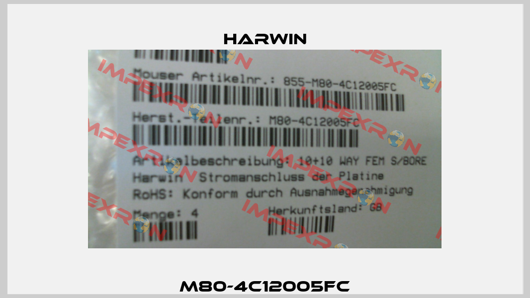 M80-4C12005FC Harwin