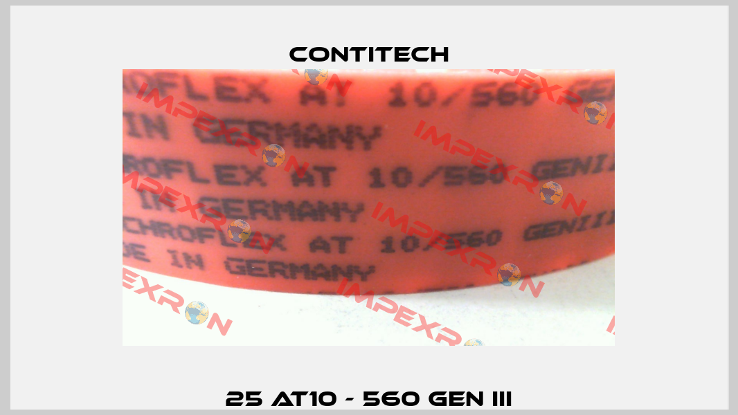 25 AT10 - 560 GEN III Contitech