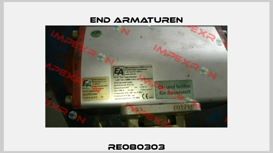 RE080303 End Armaturen