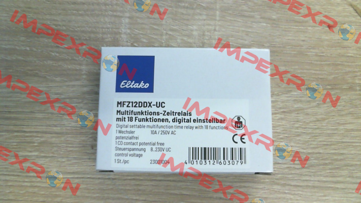 p/n: 23001004; Type: MFZ12DDX-UC Eltako