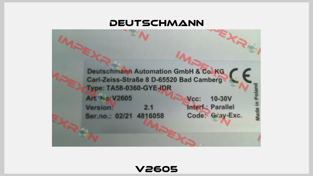 V2605 Deutschmann