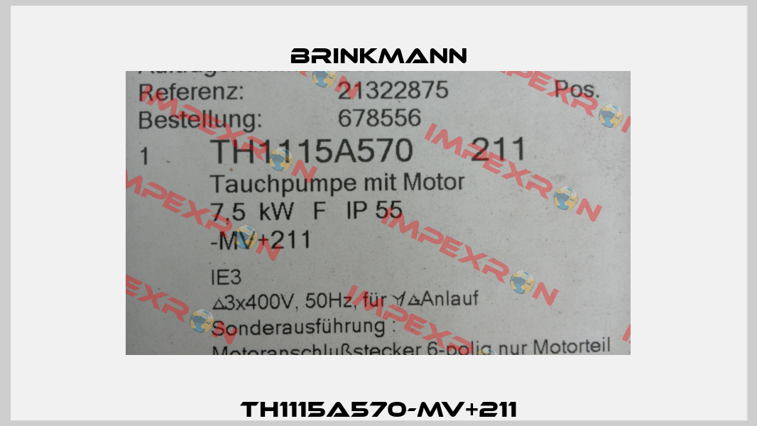 TH1115A570-MV+211 Brinkmann