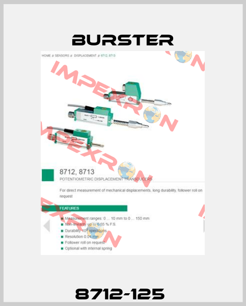 8712-125  Burster