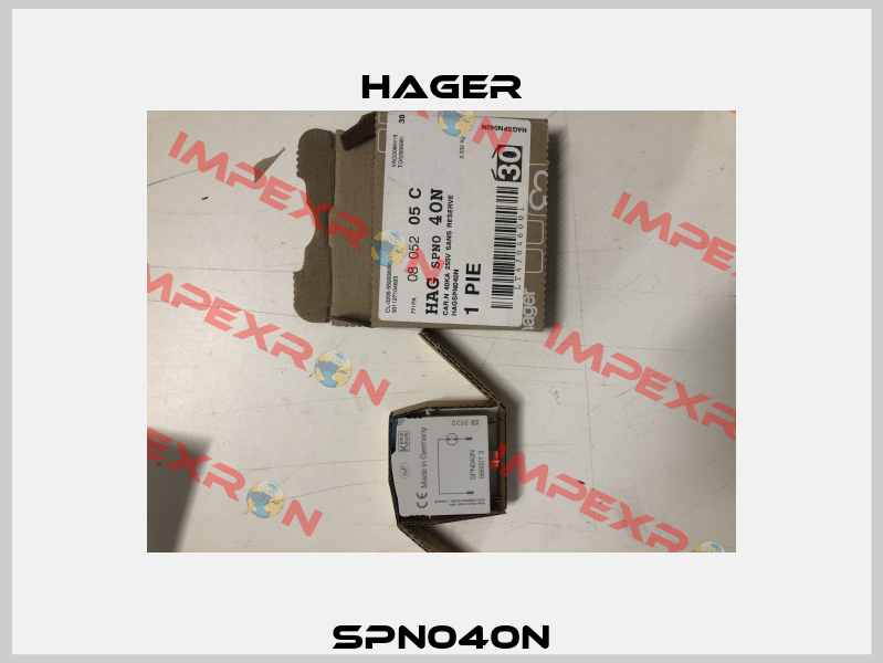 SPN040N Hager