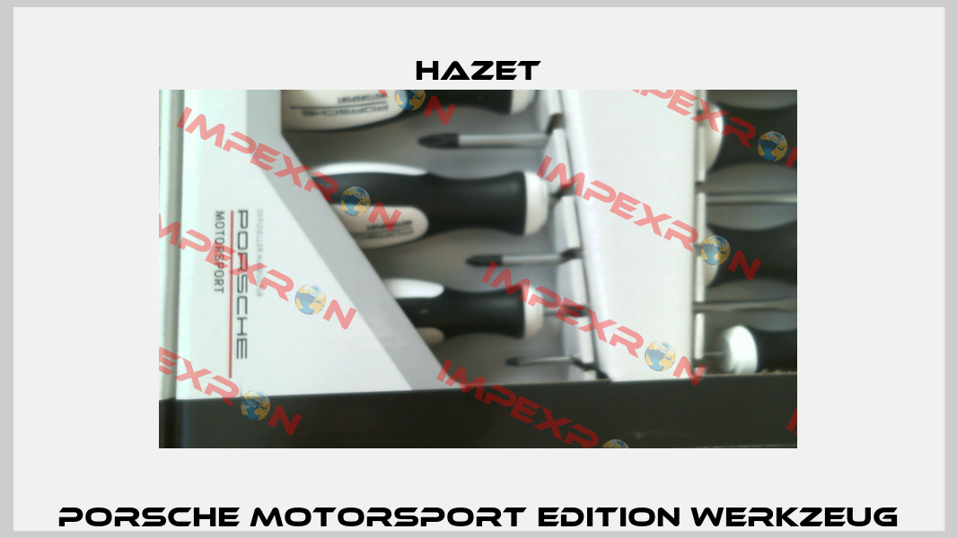 Porsche Motorsport Edition Werkzeug Hazet