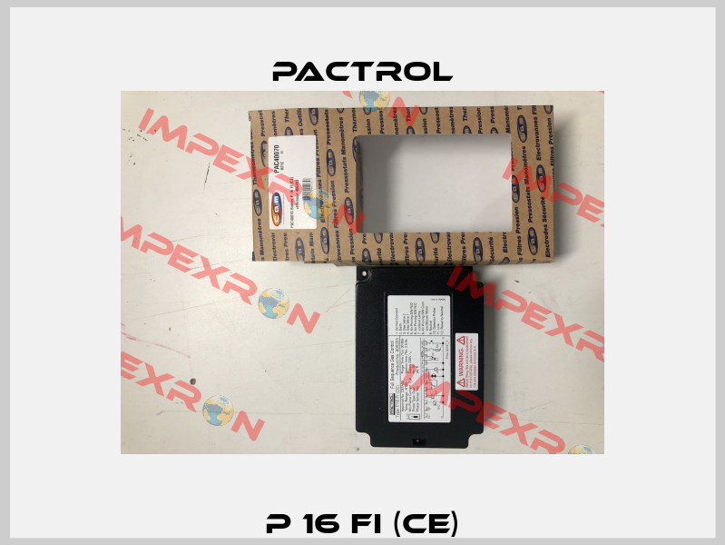 P 16 FI (CE) Pactrol