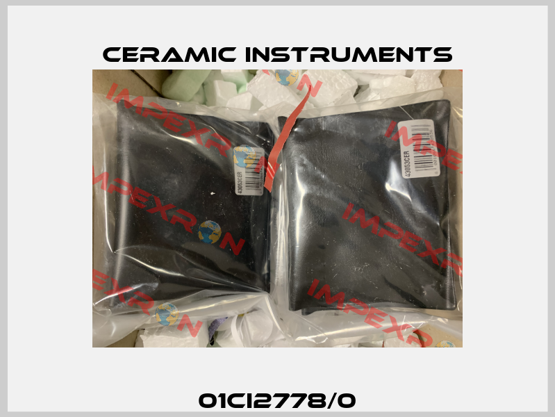 01CI2778/0 Ceramic Instruments