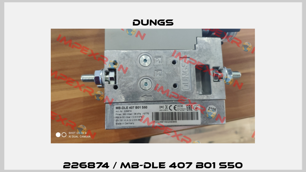 226874 / MB-DLE 407 B01 S50 Dungs