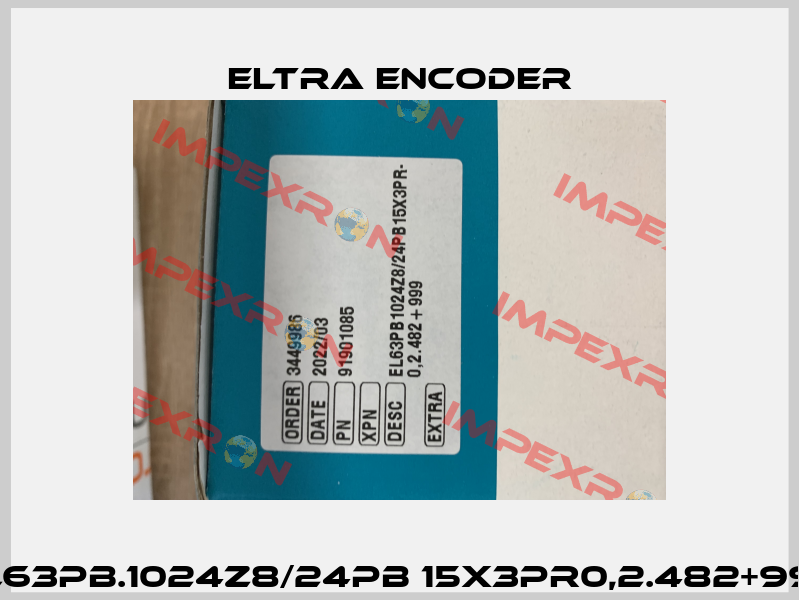 EL63PB.1024Z8/24PB 15X3PR0,2.482+999 Eltra Encoder