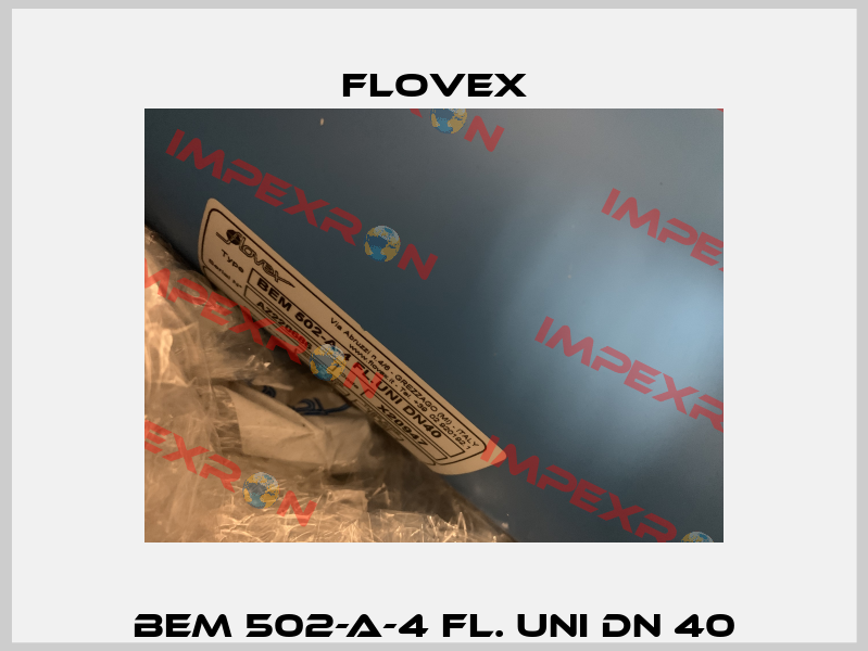 BEM 502-A-4 FL. UNI DN 40 Flovex