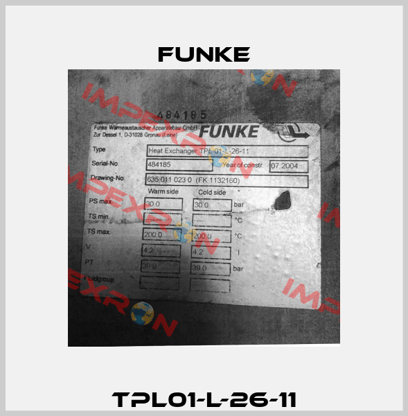 TPL01-L-26-11 Funke