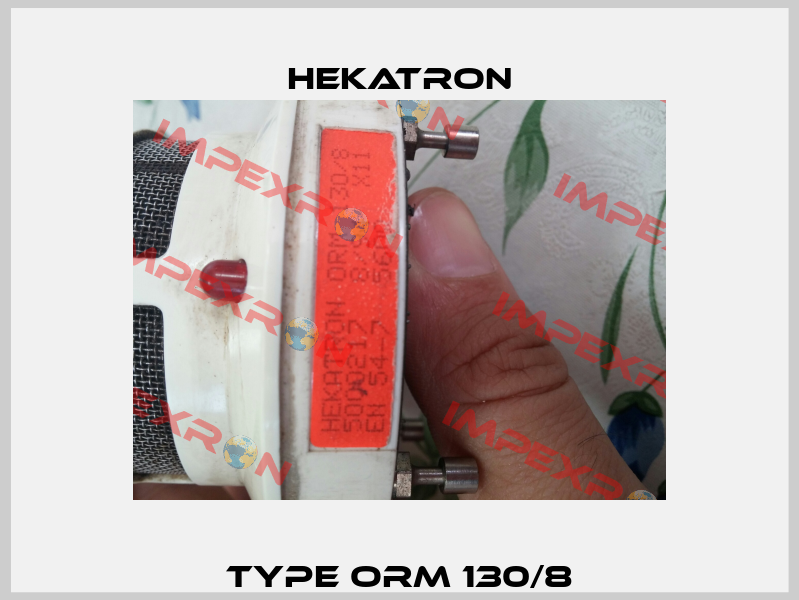 Type ORM 130/8 Hekatron