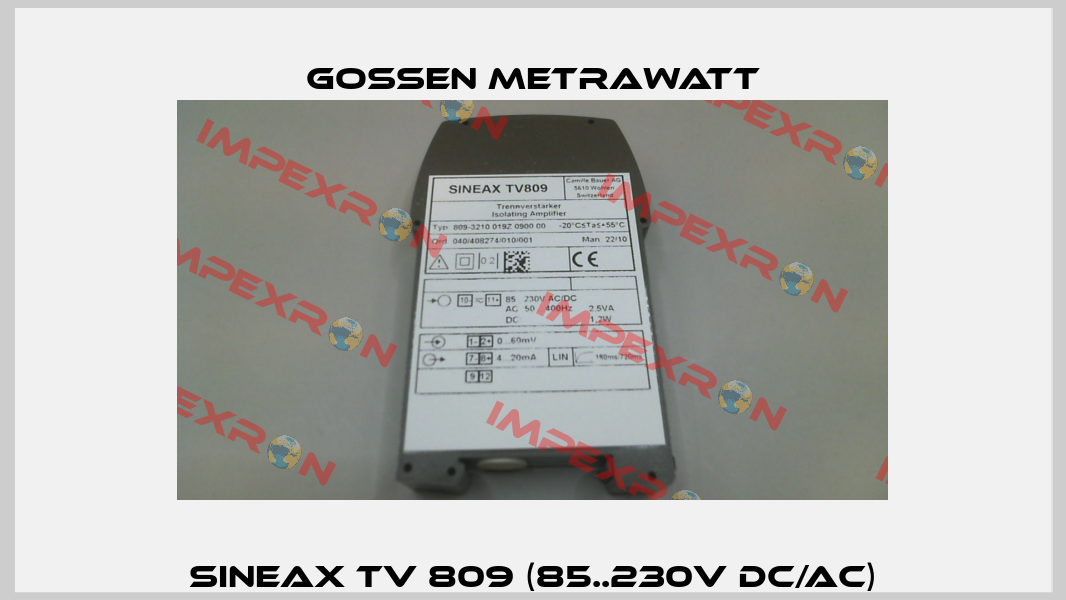 Sineax TV 809 (85..230V DC/AC) Gossen Metrawatt