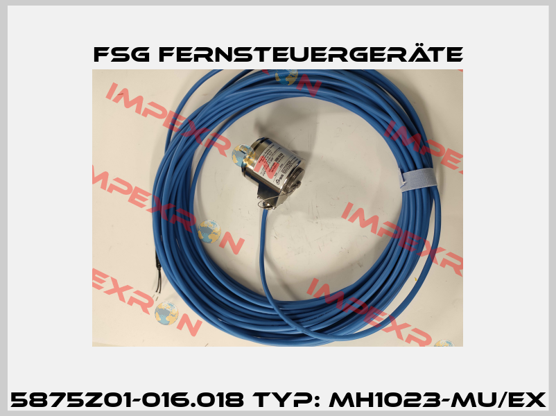 5875Z01-016.018 Typ: MH1023-MU/Ex FSG Fernsteuergeräte