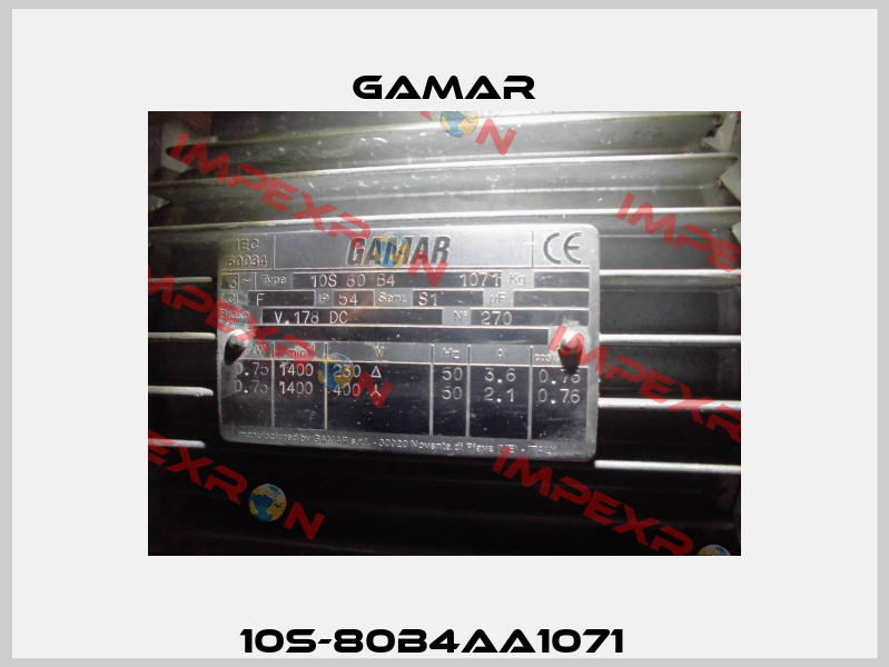 10S-80B4AA1071   Gamar