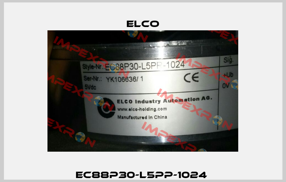 EC88P30-L5PP-1024  Elco